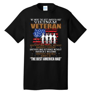 We Were The Best America Had Vietnam Veteran Brothers Who Tall T-Shirt