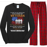 We Were The Best America Had Vietnam Veteran Brothers Who Long Sleeve Pajama Set