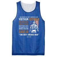 We Were The Best America Had Meaningful Gift Vietnam Veteran Army Funny Gift Mesh Reversible Basketball Jersey Tank