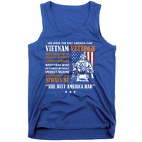 We Were The Best America Had Meaningful Gift Vietnam Veteran Army Funny Gift Tank Top