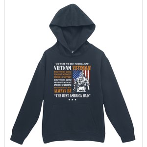 We Were The Best America Had Meaningful Gift Vietnam Veteran Army Funny Gift Urban Pullover Hoodie