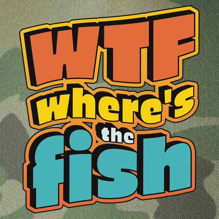 WTF Where's The Fish Funny Legacy Tie Dye Trucker Hat