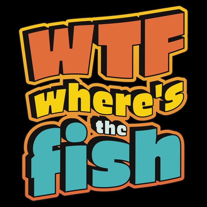 WTF Where's The Fish Funny Backpack