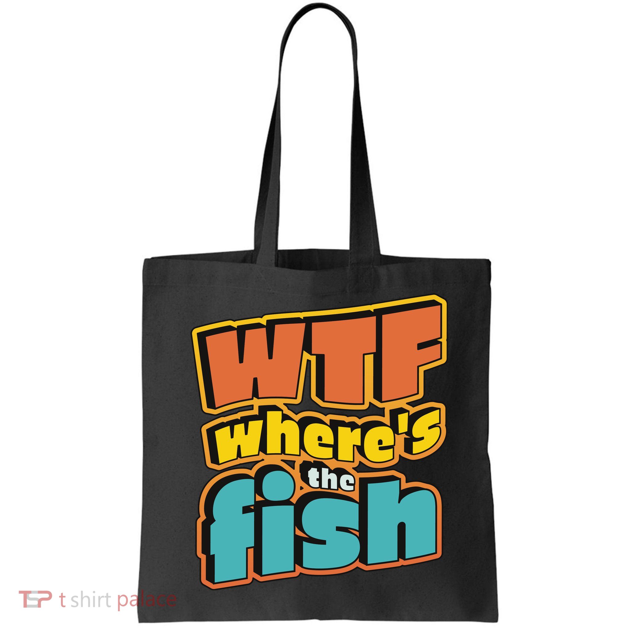 WTF Where's The Fish Funny Bag