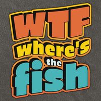 WTF Where's The Fish Funny Cotton Canvas Backpack