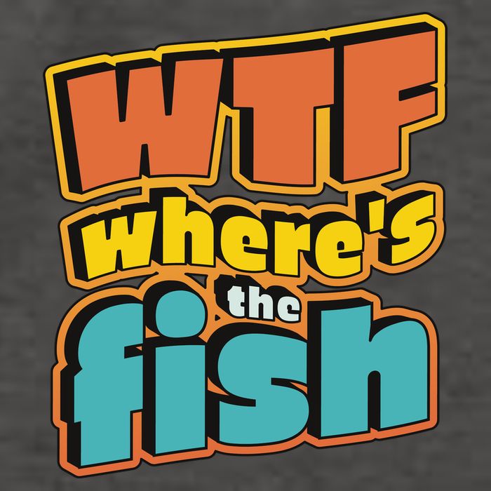 WTF Where's The Fish Funny Vector Backpack