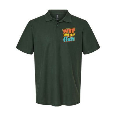 WTF Where's The Fish Funny Polo