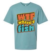 WTF Where's The Fish Funny Sueded Cloud Jersey T-Shirt
