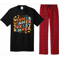 Winner Winner Turkey Dinner Retro Thanksgiving Fall Outfits Pajama Set