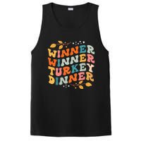 Winner Winner Turkey Dinner Retro Thanksgiving Fall Outfits PosiCharge Competitor Tank