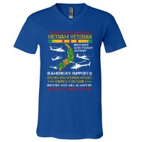 We Were The Best America Had Vietnam Veteran Brothers Who Cool Gift V-Neck T-Shirt