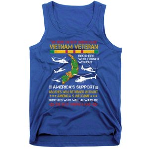 We Were The Best America Had Vietnam Veteran Brothers Who Cool Gift Tank Top