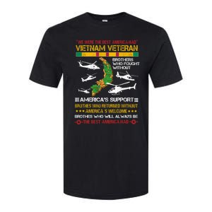 We Were The Best America Had Vietnam Veteran Brothers Who Cool Gift Softstyle CVC T-Shirt