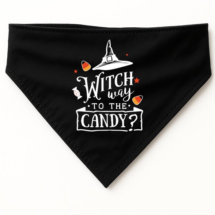 Witch Way To The Candy? USA-Made Doggie Bandana