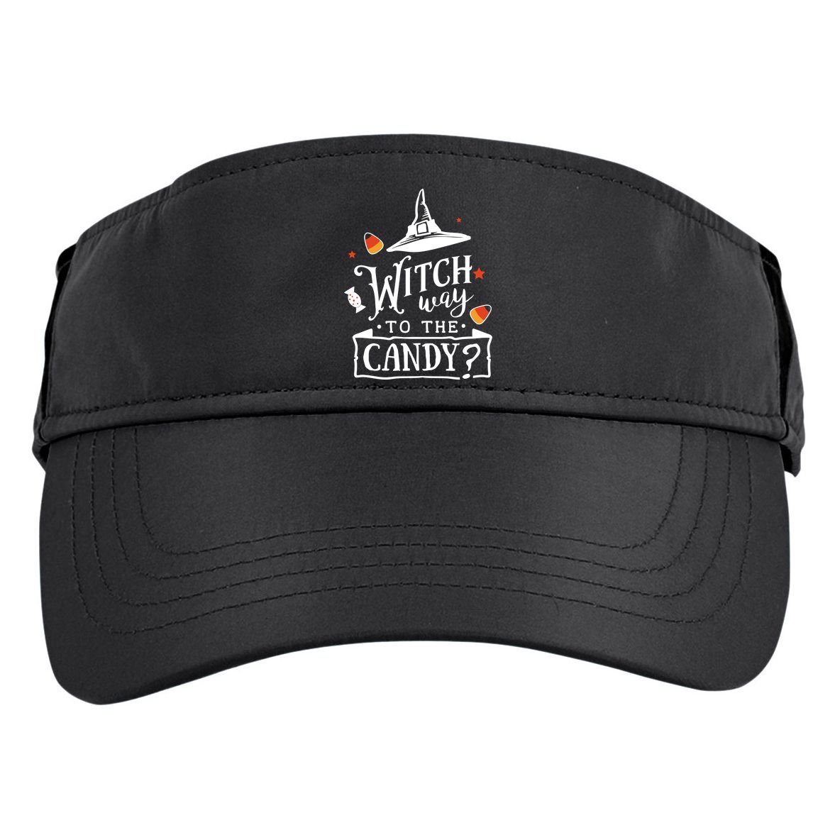 Witch Way To The Candy? Adult Drive Performance Visor