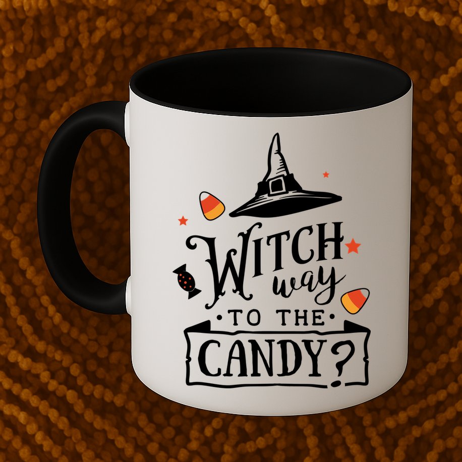 Witch Way To The Candy? Mug