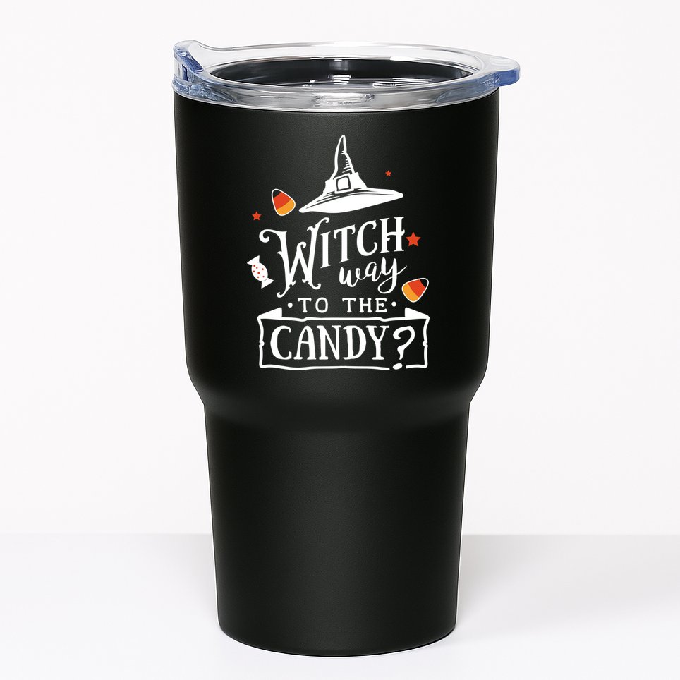 Witch Way To The Candy? Tumbler