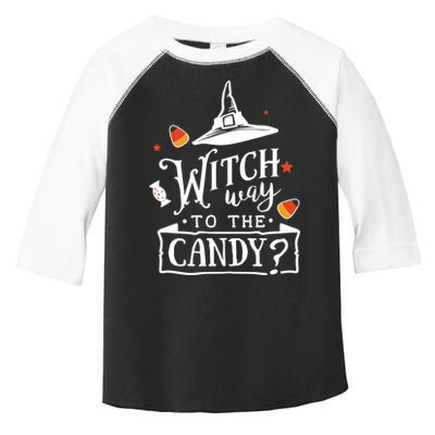 Witch Way To The Candy? Toddler Fine Jersey T-Shirt