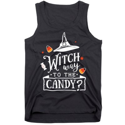 Witch Way To The Candy? Tank Top