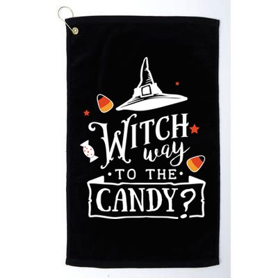 Witch Way To The Candy? Golf Towel