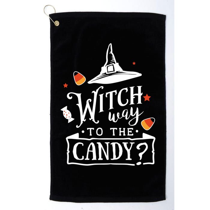 Witch Way To The Candy? Golf Towel