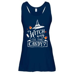 Witch Way To The Candy? Ladies Essential Flowy Tank