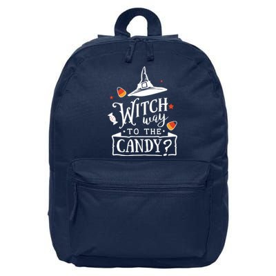 Witch Way To The Candy? 16 in Basic Backpack