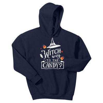 Witch Way To The Candy? Kids Hoodie