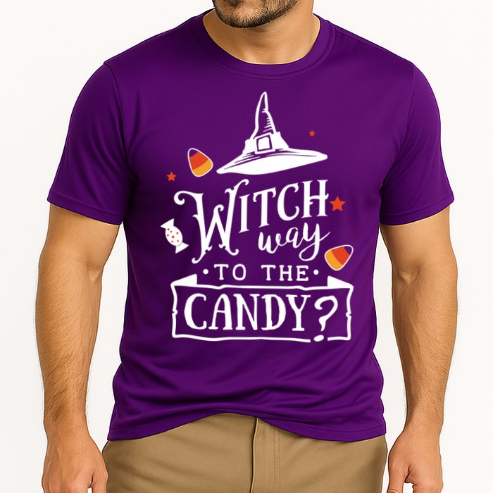 Witch Way To The Candy? Cooling Performance Crew T-Shirt