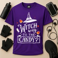 Witch Way To The Candy? Cooling Performance Crew T-Shirt