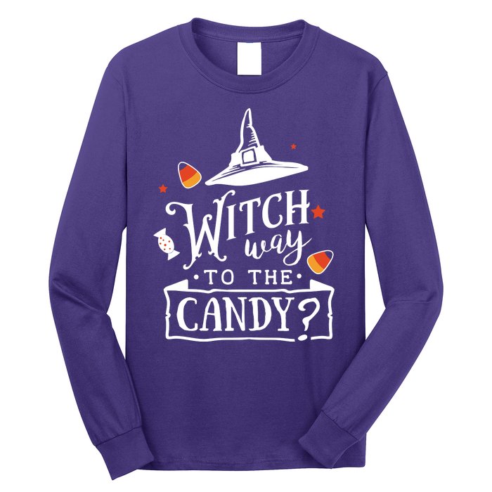 Witch Way To The Candy? Long Sleeve Shirt