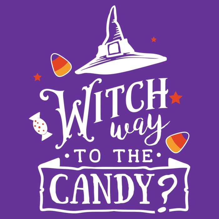 Witch Way To The Candy? Long Sleeve Shirt