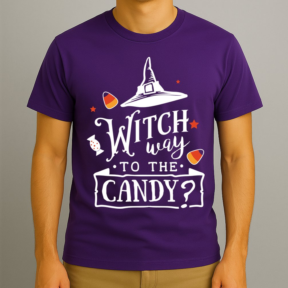 Witch Way To The Candy? T-Shirt