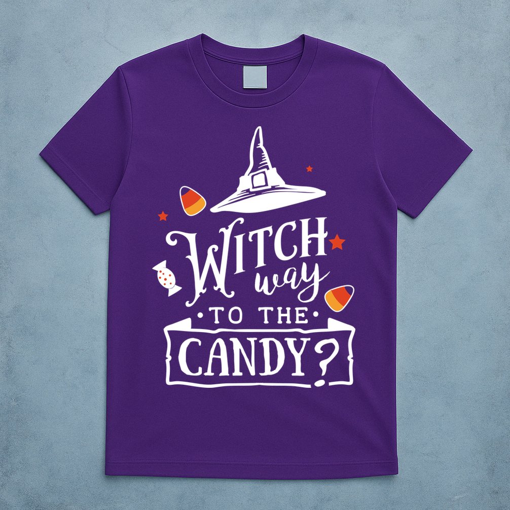 Witch Way To The Candy? T-Shirt