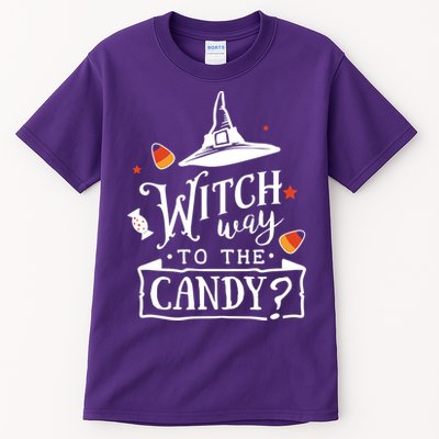Witch Way To The Candy? Tall T-Shirt