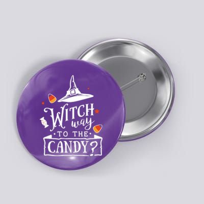 Witch Way To The Candy? Button