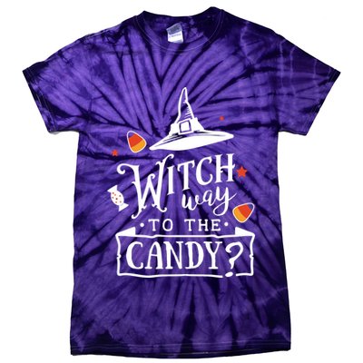 Witch Way To The Candy? Tie-Dye T-Shirt