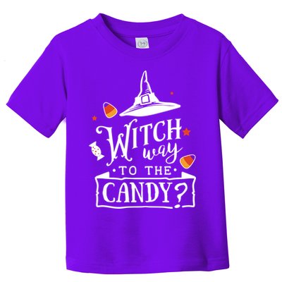 Witch Way To The Candy? Toddler T-Shirt