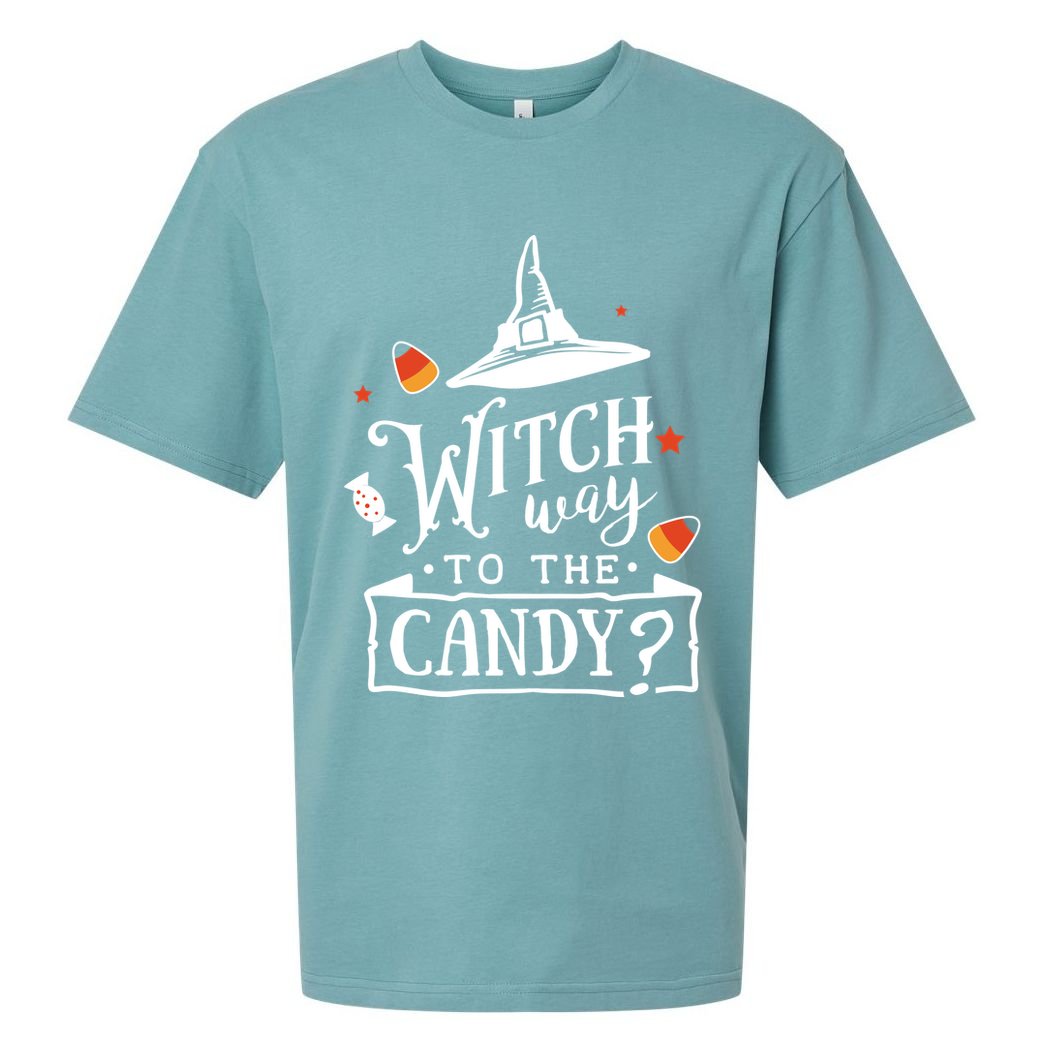 Witch Way To The Candy? Sueded Cloud Jersey T-Shirt