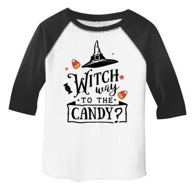 Witch Way To The Candy? Toddler Fine Jersey T-Shirt