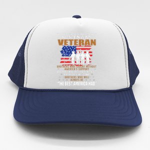 We Were The Best America Had Vietnam Veteran Brothers Who  Trucker Hat