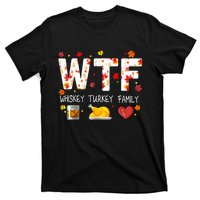 Wtf Whiskey Turkey Family Funny Thanksgiving Day T-Shirt