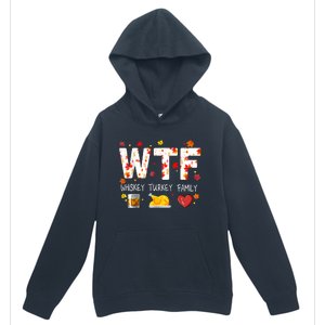 Wtf Whiskey Turkey Family Funny Thanksgiving Day Urban Pullover Hoodie