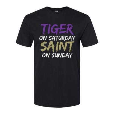 Weekend Warrior Tiger vs. Saint Softstyle® CVC T-Shirt