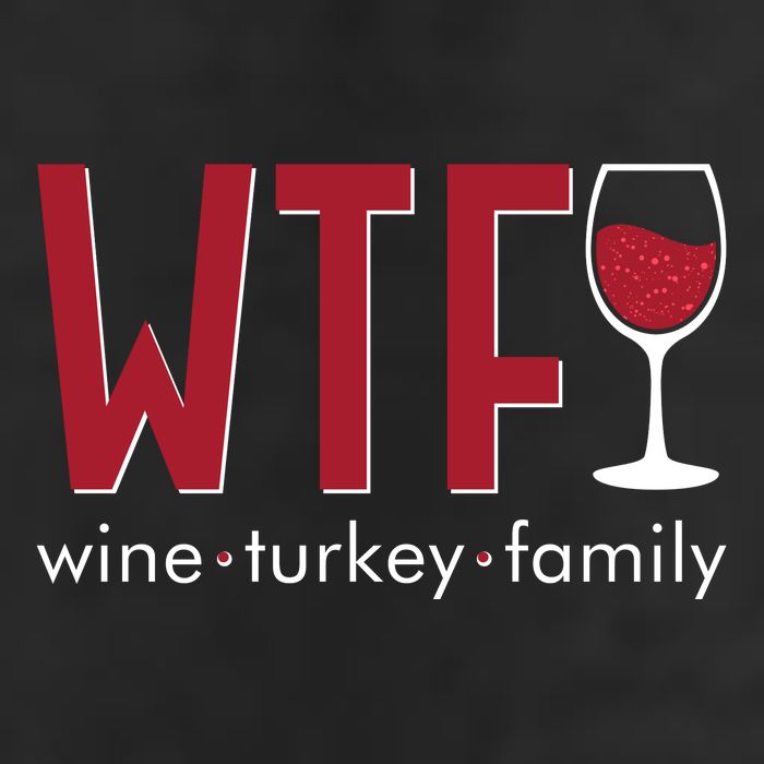 Wtf Wine Turkey Family Funny Holiday Thanksgiving Christmas 7 Panel Mesh Trucker Snapback Hat