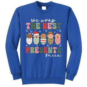 We Wrap The Best Presents Nicu Nurse Christmas Nurse Gift Sweatshirt