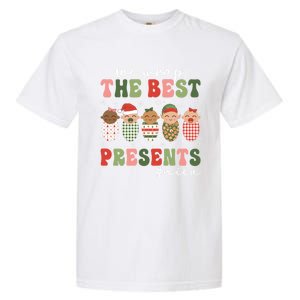 We Wrap The Best Presents Nicu Nurse Christmas Nurse Gift Garment-Dyed Heavyweight T-Shirt