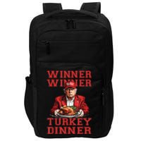 Winner Winner Turkey Dinner Donald Trump Usa Thanksgiving Impact Tech Backpack