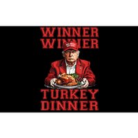 Winner Winner Turkey Dinner Donald Trump Usa Thanksgiving Bumper Sticker