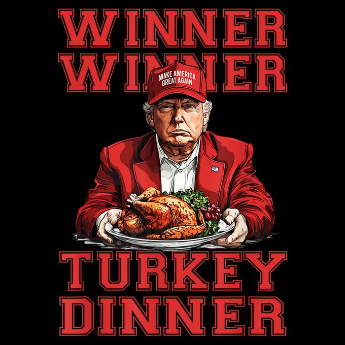 Winner Winner Turkey Dinner Donald Trump Usa Thanksgiving 7-Panel Snapback Hat